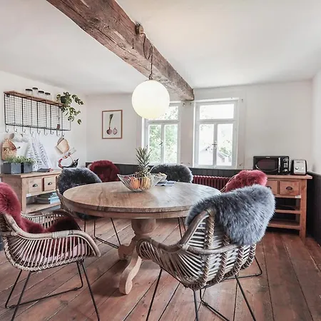 度假居 Nibelungen Odenwaldhaus Mossautal